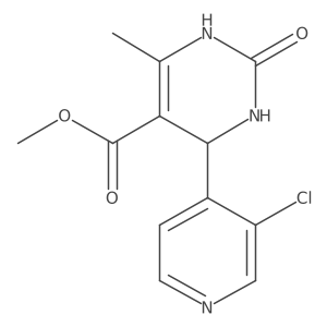Methyl 4-(3-chloropyridin-4-yl)-6-methyl-2-oxo-1,2,3,4-tetrahydropyrimidine-5-carboxylate结构式