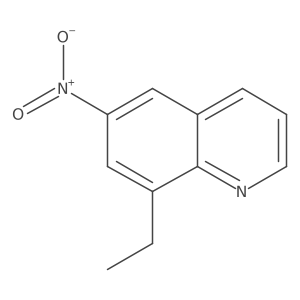 8-Ethyl-6-nitroquinoline结构式