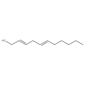 2,5-Undecadien-1-ol Structure