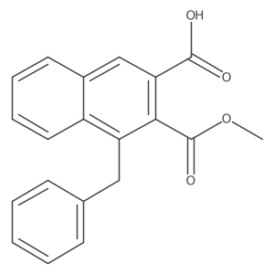 2-Methyl 1-(phenylmethyl)-2,3-naphthalenedicarboxylate结构式