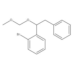 2-Phenyl-1-(2-bromophenyl)-1-(methoxymethoxy)ethane Structure