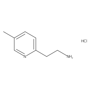 2-(5-Methylpyridin-2-yl)ethan-1-amine hydrochloride结构式