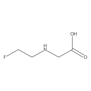 N-(2-Fluoroethyl)glycine Structure