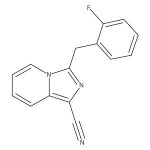 3-(2-Fluorobenzyl)imidazo[1,5-a]pyridine-1-carbonitrile Structure