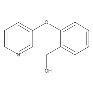 [2-(Pyridin-3-yloxy)phenyl]methanol Structure