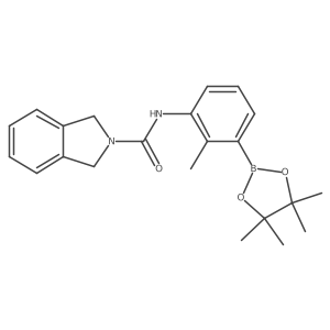 1,3-Dihydro-N-[2-methyl-3-(4,4,5,5-tetramethyl-1,3,2-dioxaborolan-2-yl)phenyl]-2H-isoindole-2-carboxamide Structure