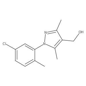 1-(5-Chloro-2-methylphenyl)-3,5-dimethyl-1H-pyrazole-4-methanol Structure