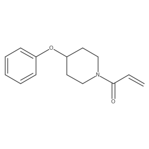 1-(4-Phenoxypiperidin-1-yl)prop-2-en-1-one结构式
