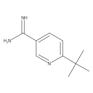6-Tert-butylpyridine-3-carboximidamide Structure