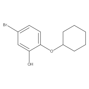 5-Bromo-2-(cyclohexyloxy)phenol结构式