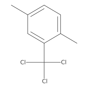 1,4-Dimethyl-2-(trichloromethyl)benzene结构式