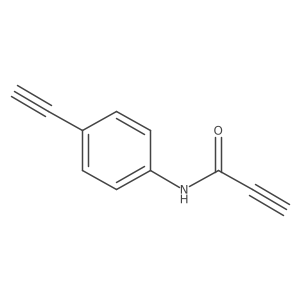 N-(4-ethynylphenyl)prop-2-ynamide结构式