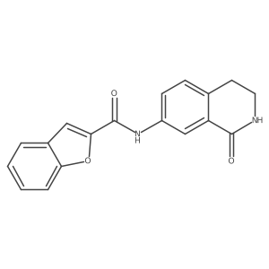N-(1-oxo-1,2,3,4-tetrahydroisoquinolin-7-yl)benzofuran-2-carboxamide Structure