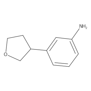 3-(Oxolan-3-yl)aniline结构式