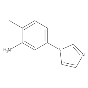 5-(1H-Imidazol-1-yl)-2-methylaniline Structure