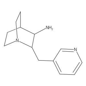 2-(Pyridin-3-ylmethyl)quinuclidin-3-amine Structure