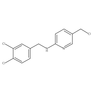 5-(chloromethyl)-N-(3,4-dichlorobenzyl)pyridin-2-amine Structure