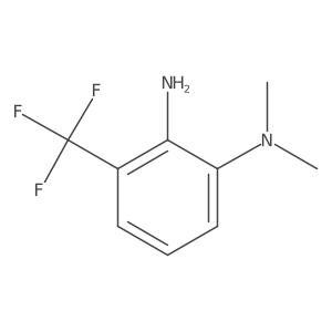 N1,N1-dimethyl-3-(trifluoromethyl)benzene-1,2-diamine Structure