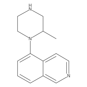 5-(2-Methylpiperazin-1-yl)isoquinoline结构式