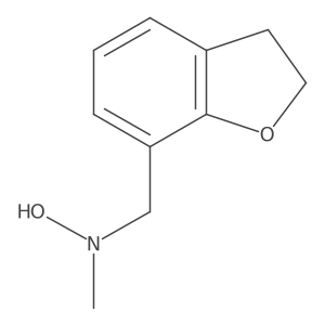 N-[(2,3-dihydro-1-benzofuran-7-yl)methyl]-N-methylhydroxylamine Structure