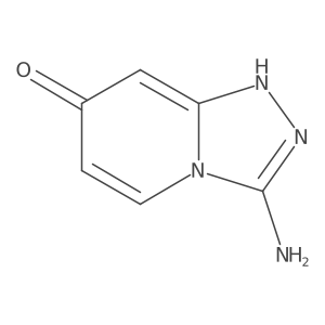 3-Amino-[1,2,4]triazolo[4,3-a]pyridin-7-ol结构式