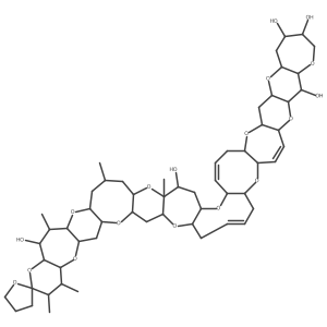 2,3-Dihydroxy-ciguatoxin 3C Structure