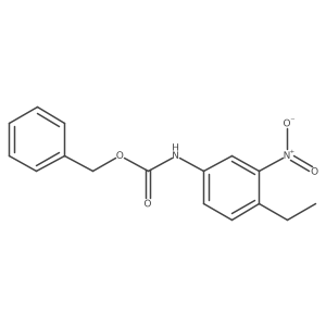 benzyl N-(4-ethyl-3-nitrophenyl)carbamate Structure