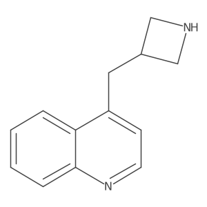 4-[(Azetidin-3-yl)methyl]quinoline Structure