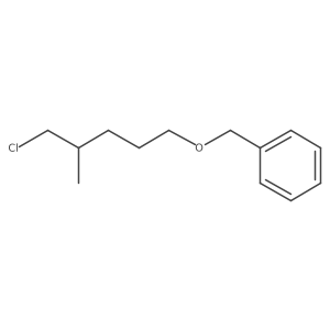 {[(5-Chloro-4-methylpentyl)oxy]methyl}benzene结构式
