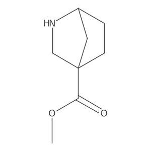 Methyl 2-azabicyclo[2.2.1]heptane-4-carboxylate Structure