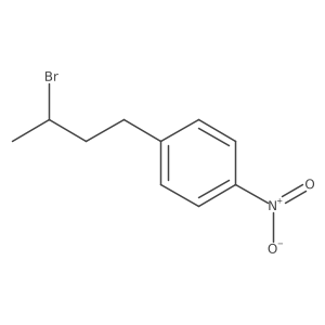 Benzene, 1-(3-bromobutyl)-4-nitro- Structure