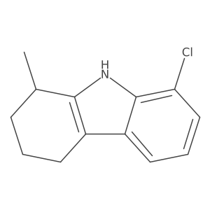8-chloro-1-methyl-2,3,4,9-tetrahydro-1H-carbazole结构式