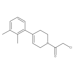 2-Chloro-1-[4-(2,3-dimethylphenyl)-1,2,3,6-tetrahydropyridin-1-yl]ethan-1-one Structure