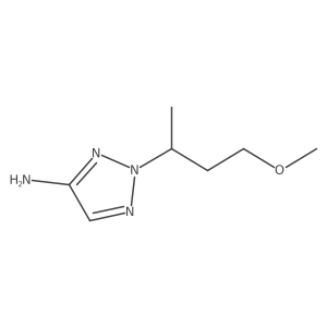 2-(4-methoxybutan-2-yl)-2H-1,2,3-triazol-4-amine Structure