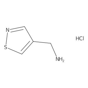 Isothiazol-4-ylmethanamine hydrochloride结构式