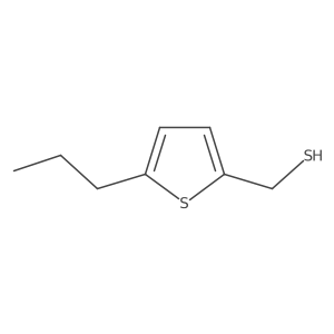 (5-Propylthiophen-2-yl)methanethiol Structure