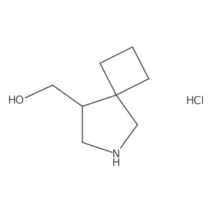 (6-Azaspiro[3.4]octan-8-yl)methanol hydrochloride Structure