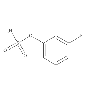 3-Fluoro-2-methylphenyl sulfamate Structure