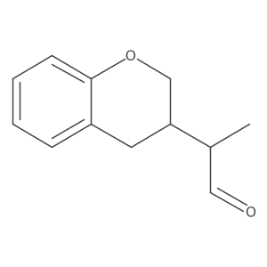 2-(3,4-dihydro-2H-1-benzopyran-3-yl)propanal结构式