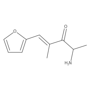 4-Amino-1-(furan-2-yl)-2-methylpent-1-en-3-one Structure
