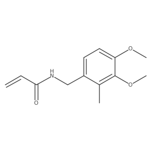 N-[(3,4-Dimethoxy-2-methylphenyl)methyl]prop-2-enamide Structure