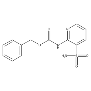 benzyl N-(3-sulfamoylpyridin-2-yl)carbamate结构式