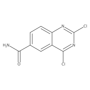 2,4-Dichloroquinazoline-6-carboxamide结构式