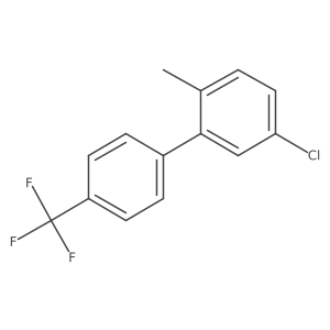 5'-Chloro-2'-methyl4-trifluoromethyl-biphenyl Structure