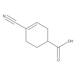 4-Cyanocyclohex-3-enecarboxylic acid Structure