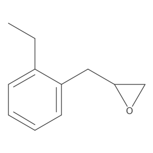 2-[(2-Ethylphenyl)methyl]oxirane Structure