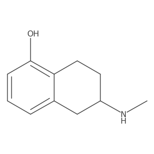 6-(Methylamino)-5,6,7,8-tetrahydronaphthalen-1-ol结构式
