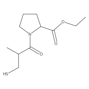 Captopril Ethyl Ester结构式