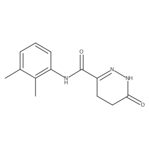 N-(2,3-dimethylphenyl)-6-oxo-1,4,5,6-tetrahydropyridazine-3-carboxamide结构式