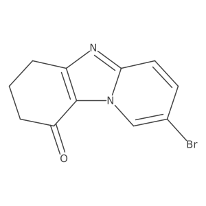 2-Bromo-7,8-dihydrobenzo[4,5]imidazo[1,2-A]pyridin-9(6H)-one Structure